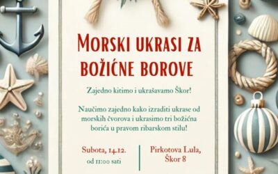 Morski čvorovi za božićne boriće!