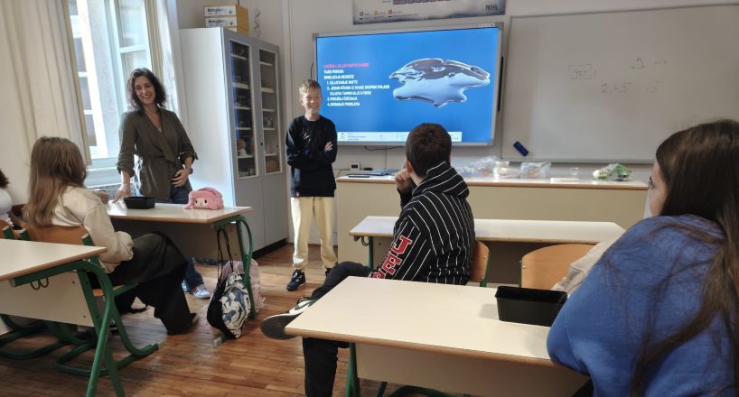 STEM radionice o kvaliteti vode i onečišćenju mora